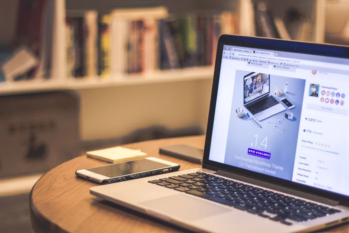 Laptop displaying a SaaS product website in a modern workspace. Photo by Tranmautritam on Pexels